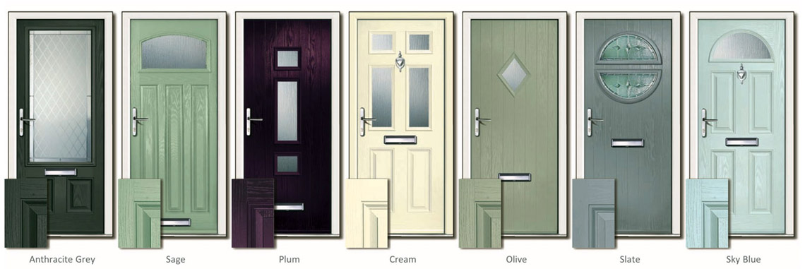 Composite Door Colours Available